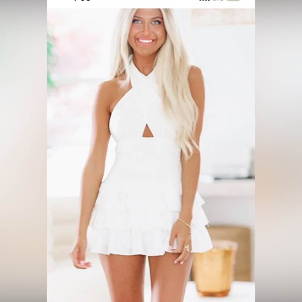 Brand new white dress!